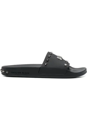 Philipp Plein Gothic Plein Sandalen mit Nieten