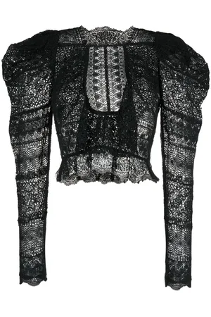ULLA JOHNSON Eloise Spitzenbluse