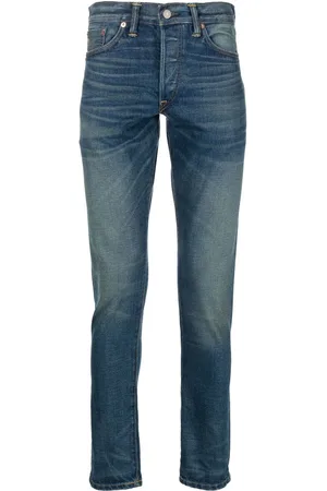 Ralph Lauren Schmale Jeans im Five-Pocket-Design