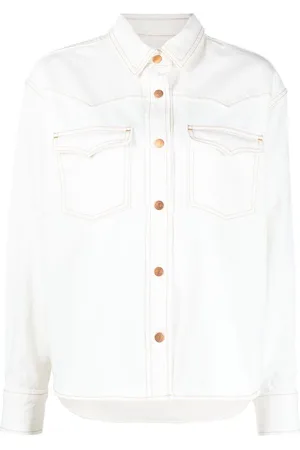 SLVRLAKE Jeansjacke mit Knöpfen