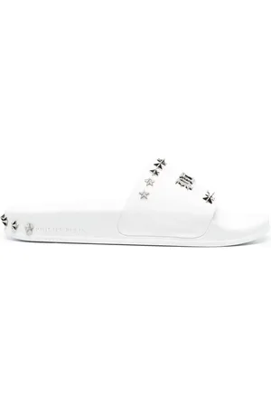 Philipp Plein Gothic Plein Sandalen mit Nieten