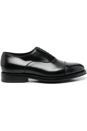 santoni Derby-Schuhe mit mandelförmiger Kappe
