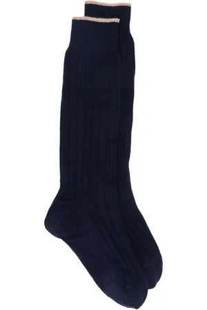 Brunello Cucinelli Gerippte Socken