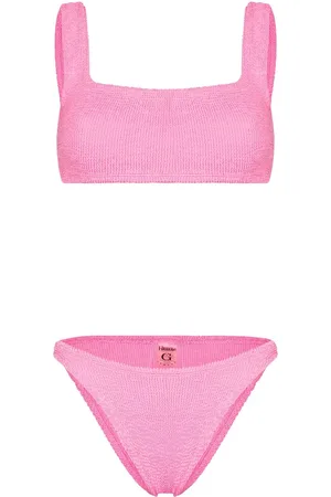 Hunza G Bikini mit Cropped-Oberteil