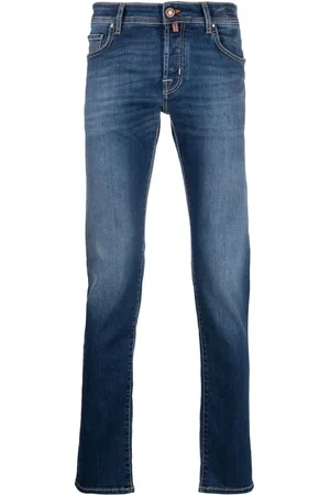 Jacob Cohen Ausgeblichene Slim-Fit-Jeans
