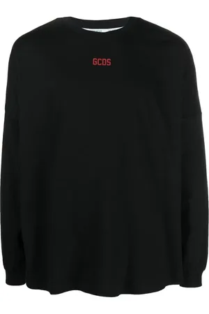 GCDS Langarmshirt mit Logo-Print