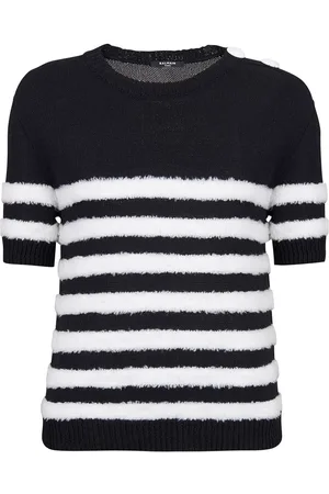 Balmain Gestreiftes Oberteil