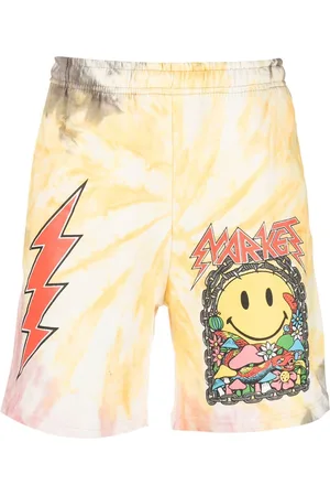 MARKET Joggingshorts mit Batikmuster