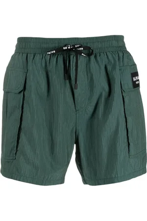 Balmain Badeshorts mit Kordelzug