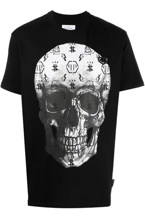 Philipp Plein T-Shirt mit Totenkopf-Print