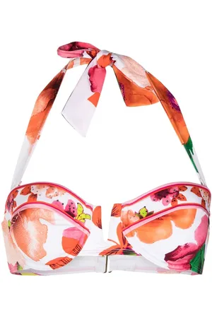 Camilla Bikinioberteil mit Blumen-Print