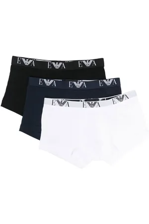 Emporio Armani Shorts mit Logo-Bund