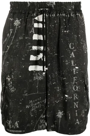 AMIRI Bermudas mit abstraktem Print