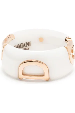 Damiani 18kt D.Icon Rotgoldring mit Diamanten