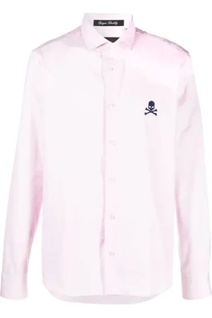 Philipp Plein Hemd mit Logo-Stickerei