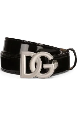 Dolce & Gabbana Gürtel aus Leder mit DG-Logo