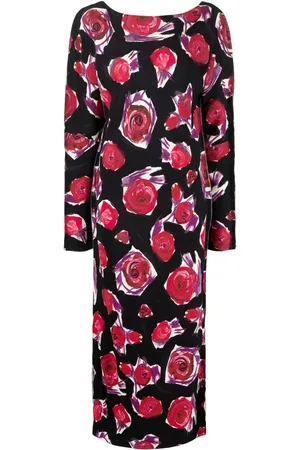 Marni Kleid mit Rosen-Print