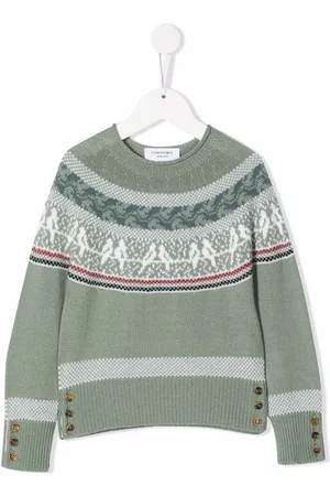 Thom Browne Pullover - Pullover mit Fair-Isle-Muster