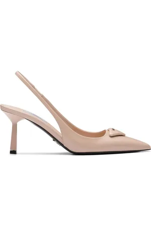 Prada Slingback-Pumps mit Logo