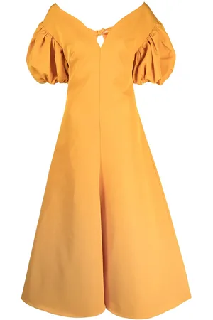 Rosie Assoulin Robe mit Puffärmeln