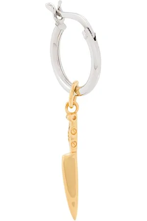 TRUE ROCKS Zweifarbige Creole mit Messer