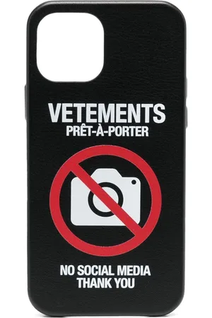 Vetements No Social Media iPhone 12 Pro-Hülle