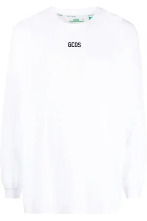 GCDS Langarmshirt mit Logo-Print
