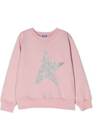 Golden Goose Sweatshirt mit Glitterstern