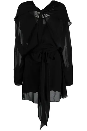 Maison Margiela Drapiertes Seidenkleid