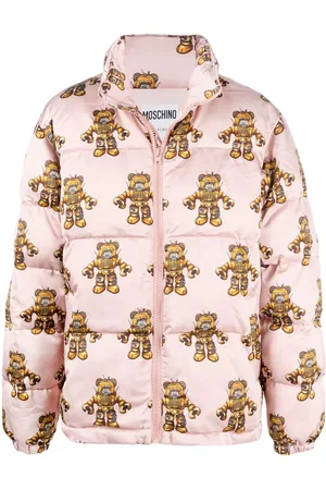Moschino Gefütterter Mantel mit grafischem Print