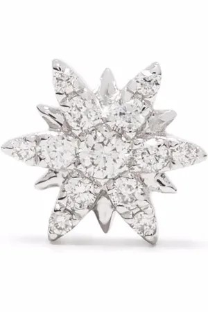 DJULA 18kt Weißgoldohrringe mit Diamanten