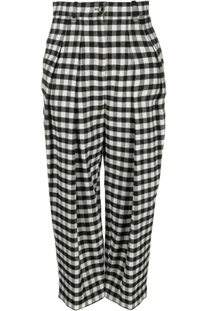 Kenzo Hose mit Schachbrettmuster