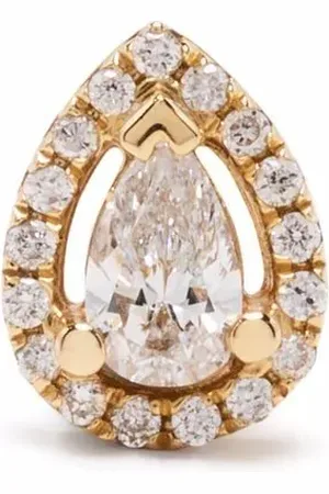 DJULA 18kt Gelbgoldohrstecker mit Diamant