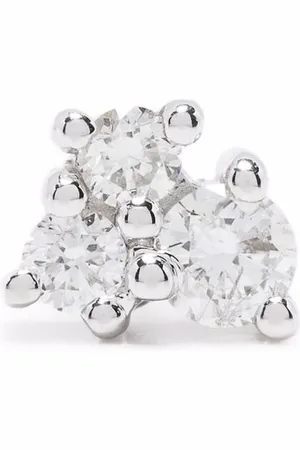 DJULA 18kt Weißgoldohrring mit Diamanten