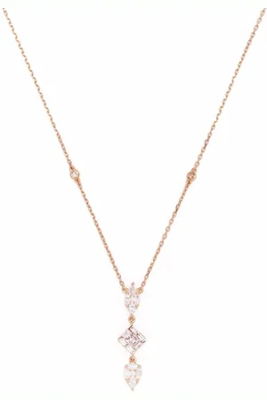 DJULA 18kt Rotgoldhalskette mit Diamanten
