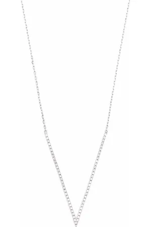 DJULA 18kt Weißgoldhalskette mit Diamanten
