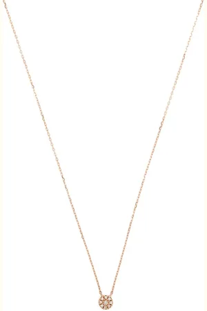 DJULA 18kt Rotgoldhalskette mit Diamanten