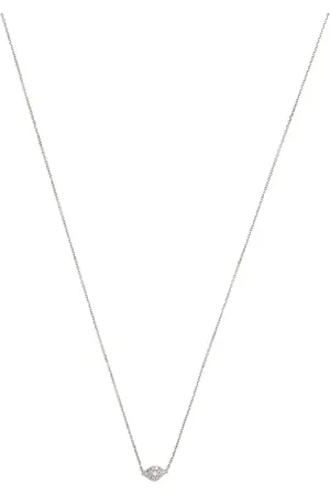 DJULA 18kt Weißgoldhalskette mit Diamanten
