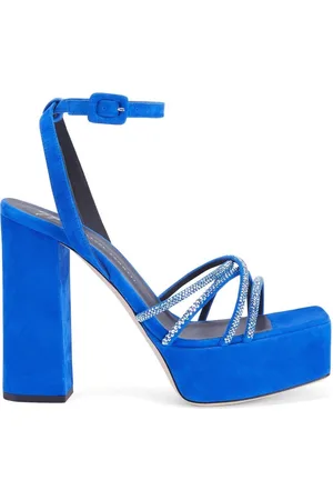 Giuseppe Zanotti Verzierte Plateau-Sandalen