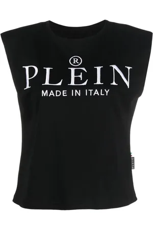 Philipp Plein Top mit Logo-Print