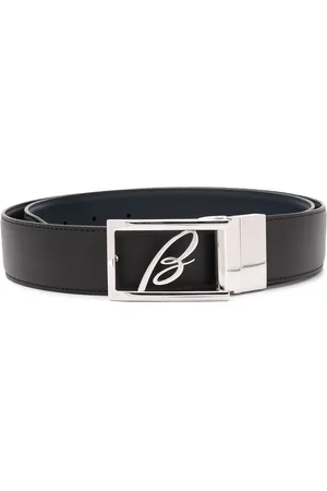 BRIONI Gürtel mit Logo-Schild
