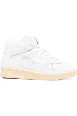 Jil Sander High-Top-Sneakers mit Gummisohle