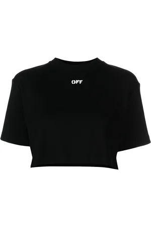 OFF-WHITE Cropped-T-Shirt mit Logo