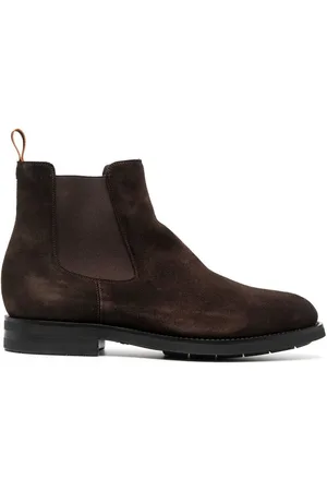santoni Chelsea-Boots aus Wildleder