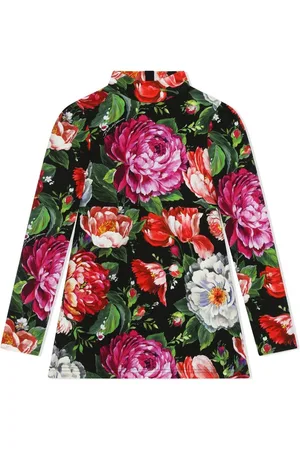 Dolce & Gabbana Kleid mit Blumen-Print