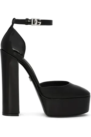 Dolce & Gabbana Plateau-Pumps aus Lackleder 145mm