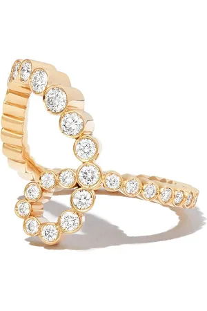 SOPHIE BILLE BRAHE 18kt Ensemble Gelbgoldring mit Diamanten