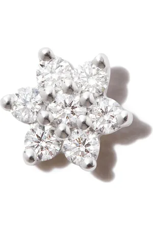 Maria Tash 18kt Weißgoldohrring mit Diamanten