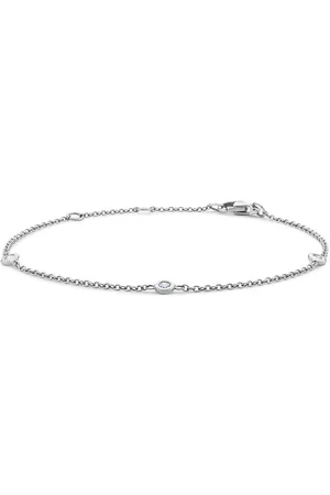 Pragnell 18kt Weißgoldarmband mit Diamanten