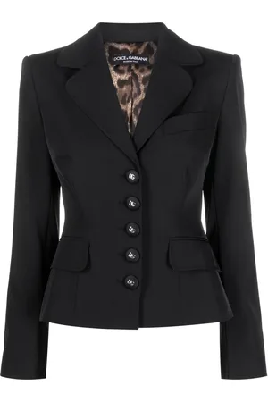 Dolce & Gabbana Blazer mit Logo-Schild